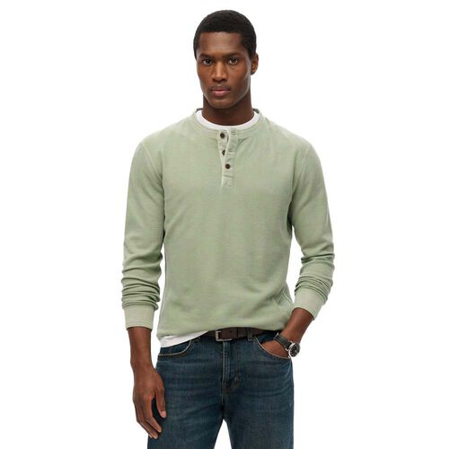 Superdry Lw Textured Grandad Top